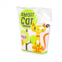 Smart cat силикагелевый наполнитель с ароматом апельсина