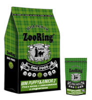 ZooRing (Зооринг) Mini Puppy&Junior 2 утка и лосось с глюкозамином и хондроитином