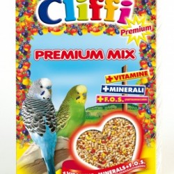 Cliffi (италия) для волнистых попугаев (premium mix budgerigars)