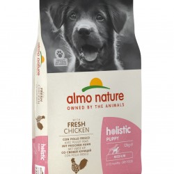 Almo Nature (Алмо Натур) для щенков всех пород с курицей (medium puppy&chicken)