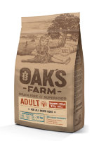OAKs FARM (Оакс Фарм) GF сухой корм для собак всех пород, Лосось и Криль