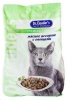 Dr.Clauder's (Доктор Клаудерс) cухой корм для кошек мясное ассорти с овощами