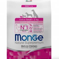 Monge (Монж) dog extra small корм для щенков миниатюрных пород с курицей