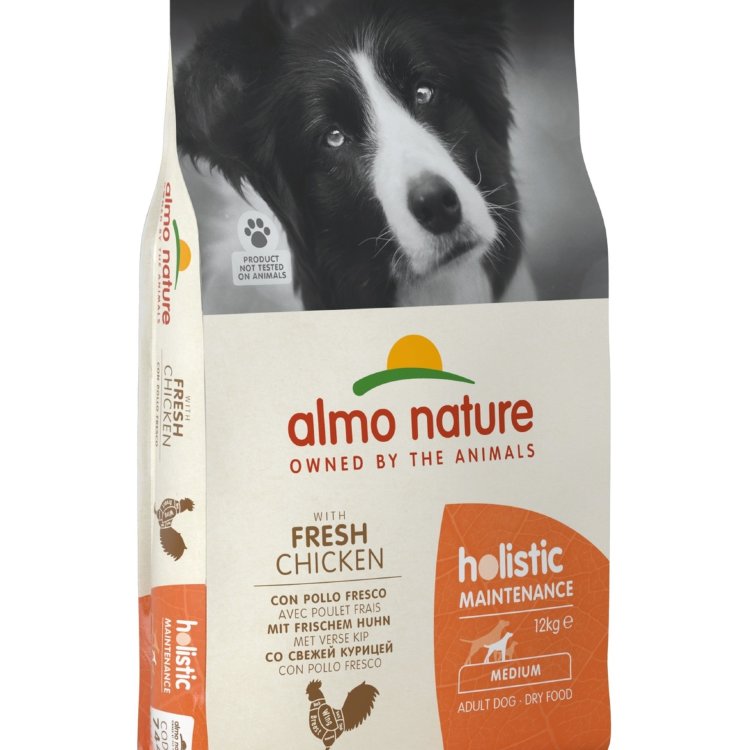 Almo Nature (Алмо Натур) для взрослых собак с курицей (medium&chicken)