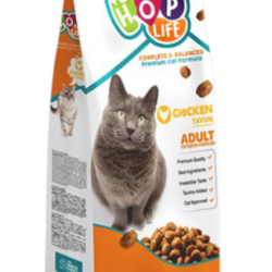 HOP LIFE (ХОП ЛАЙФ) сухой корм  Adult для взрослых кошек