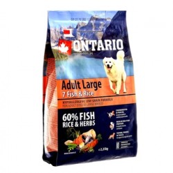 Ontario (Онтарио) для собак крупных пород с 7 видами рыбы и рисом