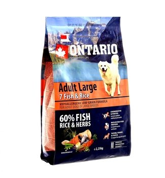 Ontario (Онтарио) для собак крупных пород с 7 видами рыбы и рисом