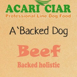 Acari Сiar (Акари Киар) А BAKED DOG BEEF. Запеченный сбалансированный сухой корм   класса  холистик с телятиной для собак всех пород мелкая/средняя гранула