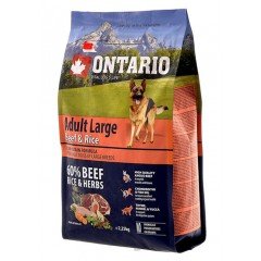 Ontario (Онтарио) для собак крупных пород с говядиной и рисом