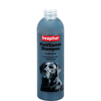 Beaphar шампунь для собак черных окрасов: черный (aloe vera for black& dark coated dogs)