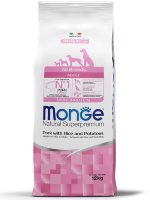 Monge (Монж) dog speciality корм для взрослых собак всех пород свинина с рисом и картофелем