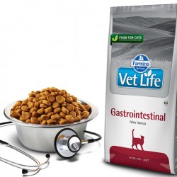 Farmina (Фармина) vet life cat GASTRO-INTESTINAL для кошек (при нарушениях пищеварения)