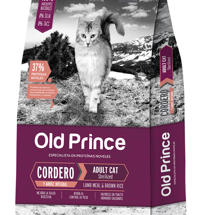 Old Prince (Олд Принц) Novel Adult Cat Sterilized (взрослые стерилизованные с ягненком)