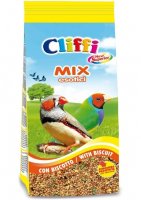 Cliffi (италия) смесь отборных семян для экзотических птиц с бисквитом (superior mix exotics with biscuit)