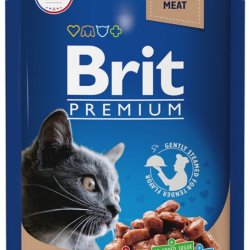 Brit (Брит) Premium Пауч для взрослых стерилизованных кошек в соусе 85г