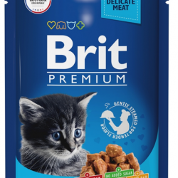 Brit (Брит) Premium Пауч для котят в соусе 85г