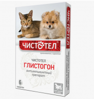 Экопром ЧИСТОТЕЛ Глистогон таблетки для кошек и собак 6 шт.