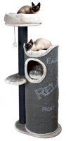 Trixie домик для кошки "juana" , тёмно-серый светло-серый