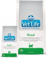 Farmina (Фармина) vet life cat RENAL для кошек (при заболеваниях почек)