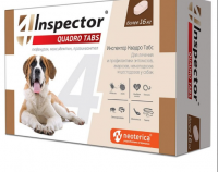  Экопром inspector инспектор Quadro Tabs д/к и собак от энтомозов, демодекоза, отодектоз "