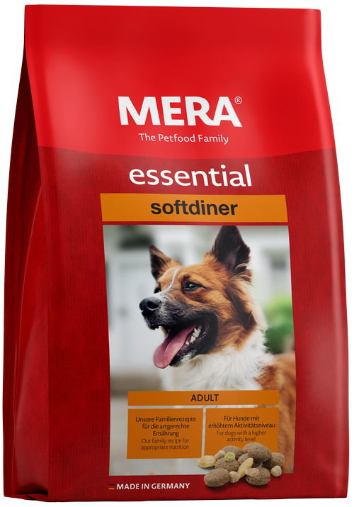 Mera (Мера) MERA ESSENTIAL SOFTDINER (микс-меню для  взр. собак с повышенным уровнем активности)