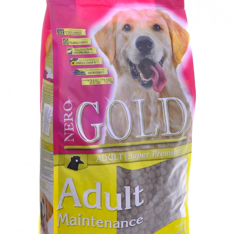 Nero Gold (Неро Голд) для взрослых собак: курица и рис, контроль веса (adult maintenance 21 10)