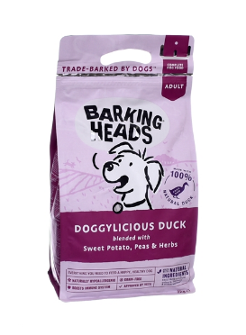Barking Heads (Баркинг Хеадс) беззерновой для собак с Уткой и бататом 