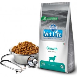 Farmina (Фармина) vet life dog GROWTH для собак (для восстановления щенков с нарушением роста, при дефиците питательных веществ и для укрепления иммунной системы)