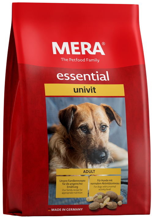Mera (Мера) MERA ESSENTIAL UNIVIT (микс-меню для  взр. собак с нормальным уровнем активности)