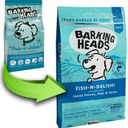Barking Heads (Баркинг Хеадс) для собак с Лососем, форелью и бататом 