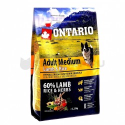 Ontario (Онтарио) для собак с ягненком и рисом