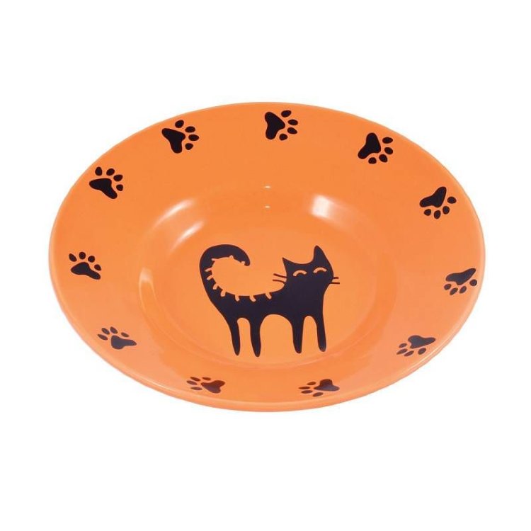КерамикАрт миска керамическая-блюдце для кошек 140 мл