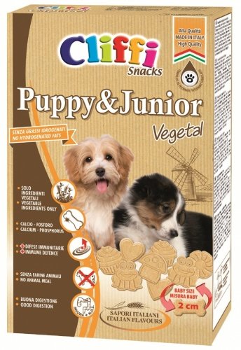 Cliffi (италия) лакомство для собак «щенячья радость» (puppy and junior)