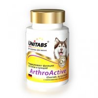Экопром юнитабс unitabs arthroаctive с глюкозамином и мсм для собак