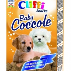 Cliffi (италия) мясные бисквиты для щенков (baby coccole)