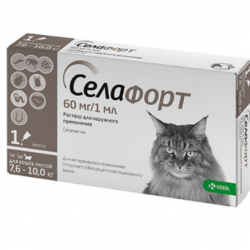 KRKA Селафорт 6%  д/кошек