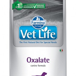 Farmina (Фармина) vet life dog OXALATE для собак (ограничение образования уролитов, подщелачивание мочи)