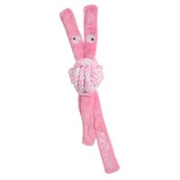 Rogz Игрушка для щенков канатная с пищалкой COWBOYZ розовый (COWBOYZ ROPE TOY)