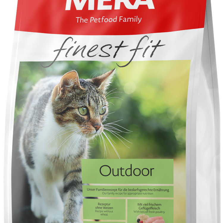 Mera (Мера) FINEST FIT OUTDOOR (для взрослых кошек активных/гуляющих на улице )