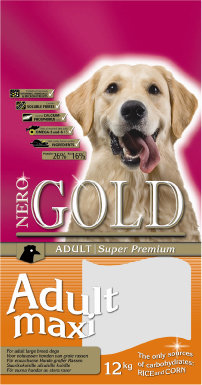 Nero Gold (Неро Голд) для взрослых собак крупных пород (adult maxi 26 16)