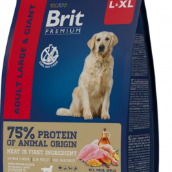 Brit (Брит) Premium Dog Adult Large and Giant с кур.для взрослых собак крупных и гигантских пород