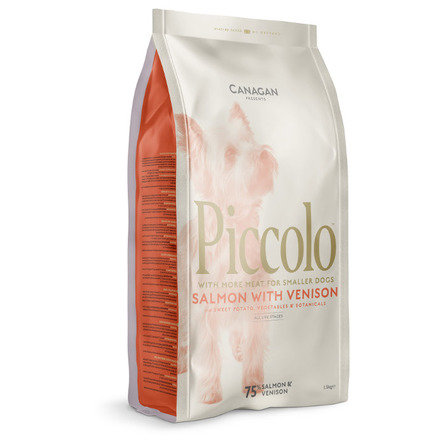 Piccolo (Пикколо) gf сухой корм для собак мелких пород (лосось с олениной)
