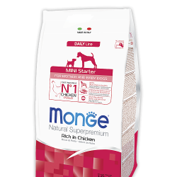Monge (Монж) dog mini starter корм для щенков мелких пород
