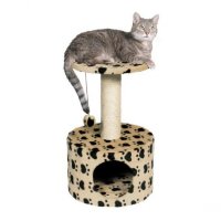 Trixie домик д кошки "toledo" 61 см, "кошачьи лапки"