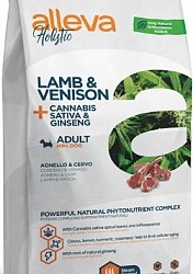 Alleva (Алева) holistic adult lamb & venison mini Беззерновой полнорационный корм для взрослых собак мелких пород. Ягненок, оленина, конопля и женьшень