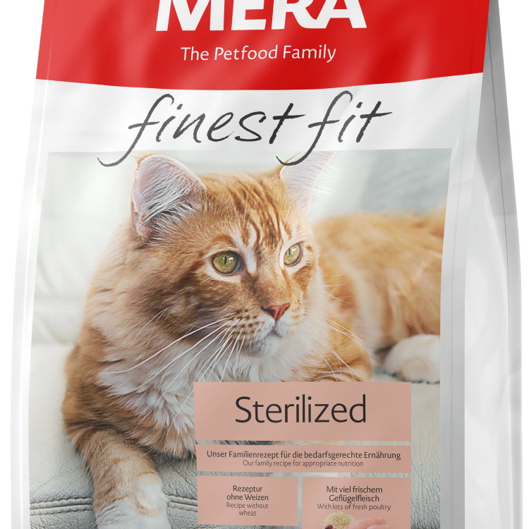 Mera (Мера) FINEST FIT STERILIZED (для взрослых стерилизованных/кастрированных кошек)