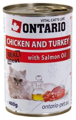 Ontario (Онтарио) консервы для кошек 400г