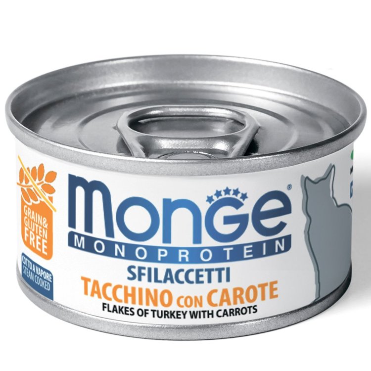 Monge (Монж) cat Monoprotein хлопья для кошек 80г