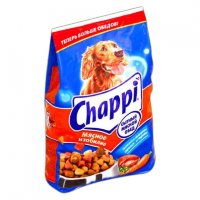 Chappi (Чаппи) для собак мясное изобилие сытный мясной обед