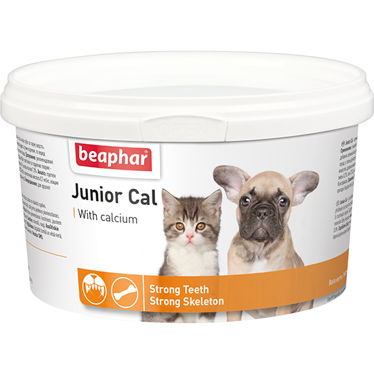Beaphar junior cal минер. смесь для котят и щенков